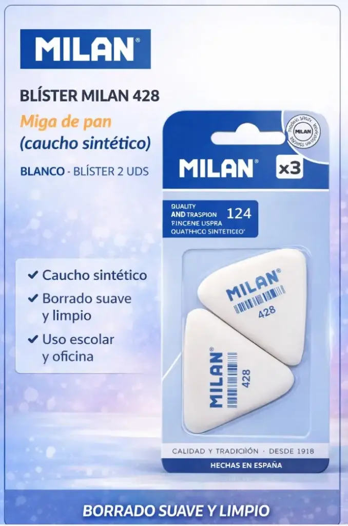 BLISTER MILAN 428 MIGA DE PAN 2 UDS