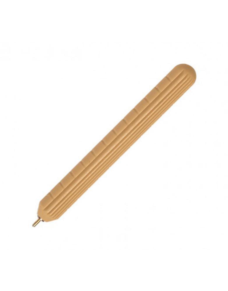 PUNZÓN PLÁSTICO IMITACIÓN MADERA CON PUNTA DE ACERO LATONADO FAIBO