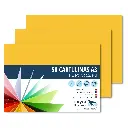 CARTULINAS A3 AMARILLO CANARIO RAYLU 180G 50 HOJAS