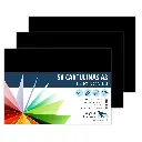 CARTULINAS A3 NEGRO RAYLU 180G 50 HOJAS