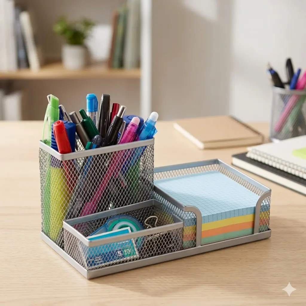 ORGANIZADOR SOBREMESA PLUS METAL