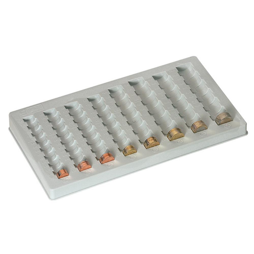 BANDEJA PORTAMONEDAS EURO 8 COMPARTIMENTOS