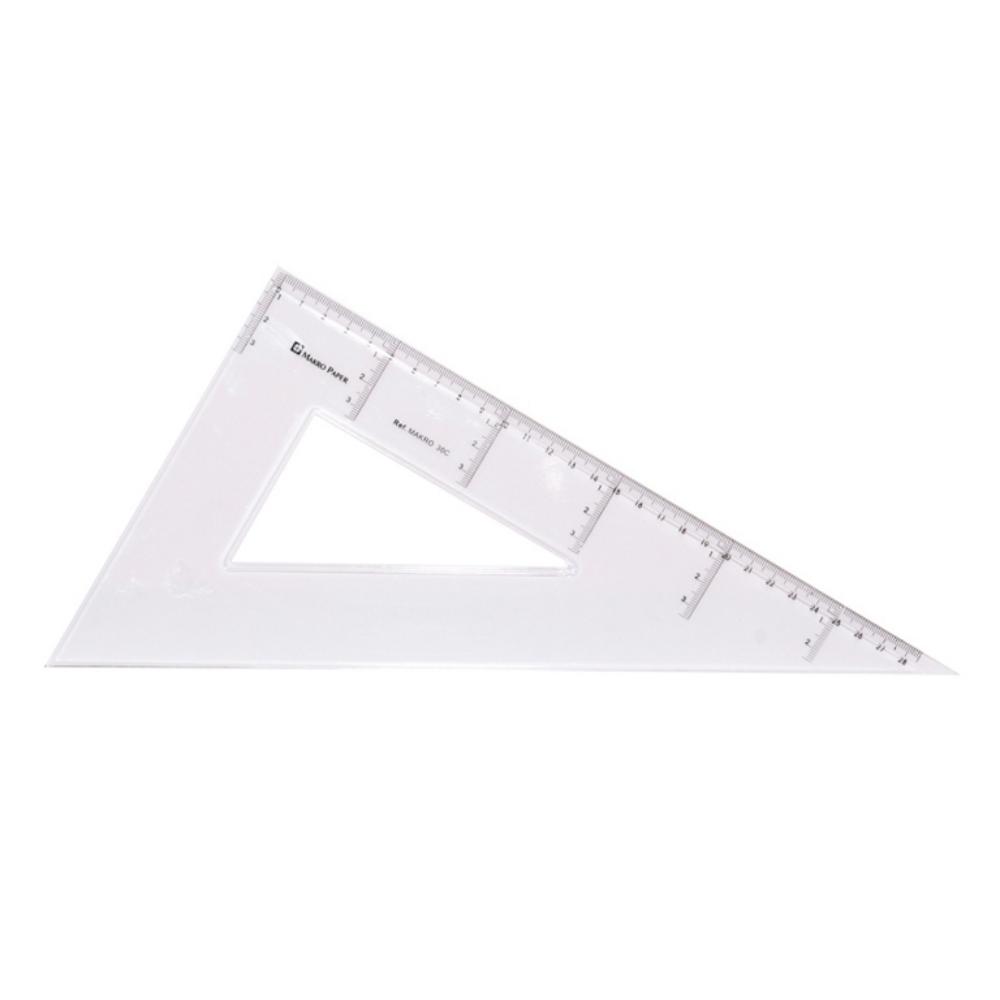 CARTABÓN SAFTA PLÁSTICO 30 CM TRANSPARENTE 