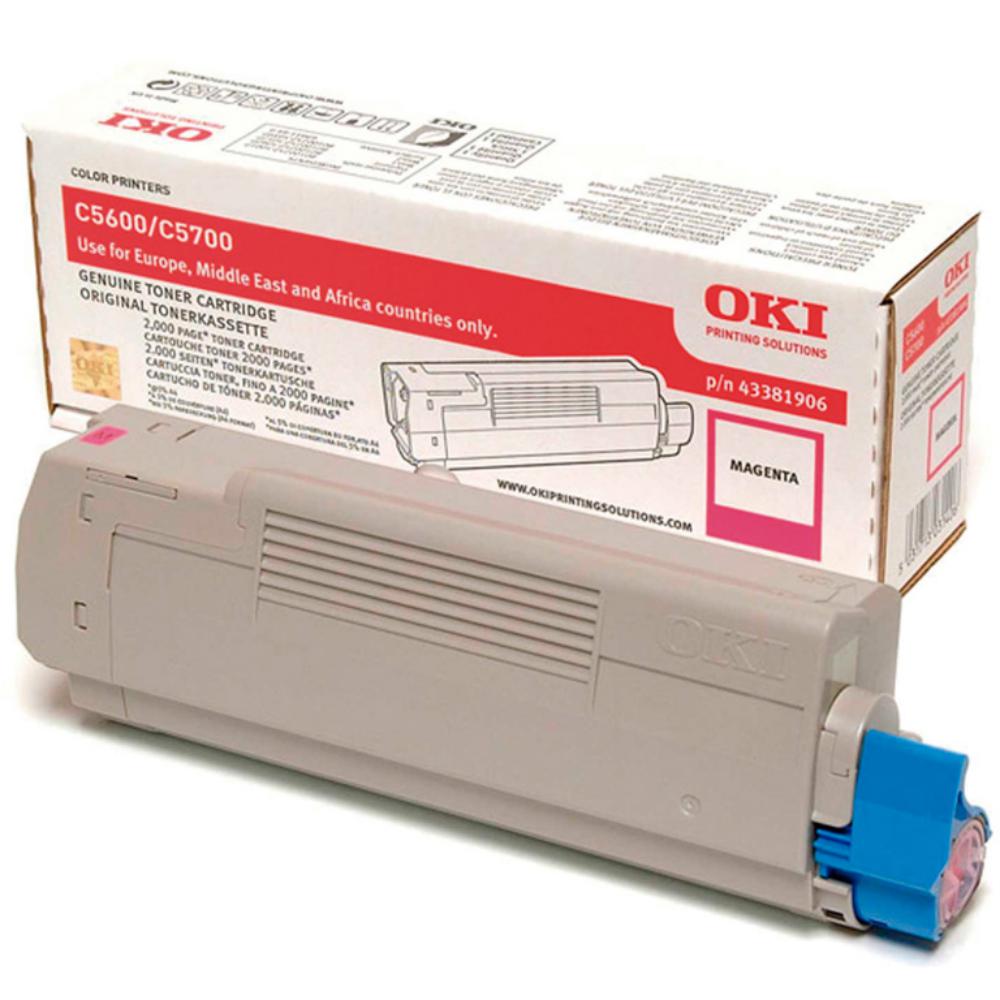 TONER OKI 43381906 MAGENTA