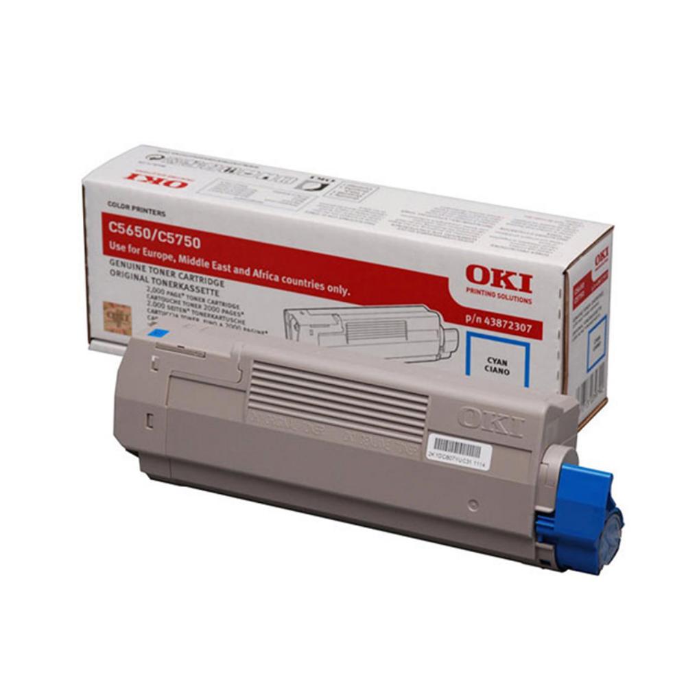 TONER OKI 43872307 CYAN