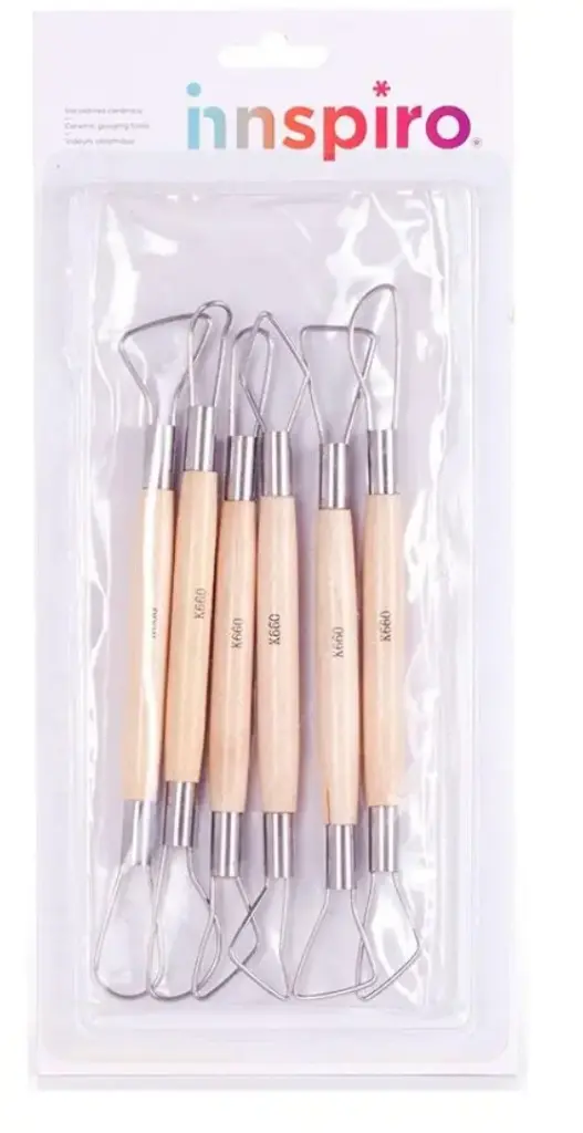 SET DE 6 VACIADORES PARA PASTAS Y ARCILLAS 19CM