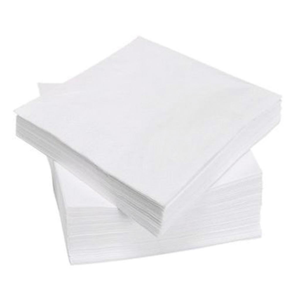 SERVILLETA BLANCA 30×30CM PACK 100 UDS