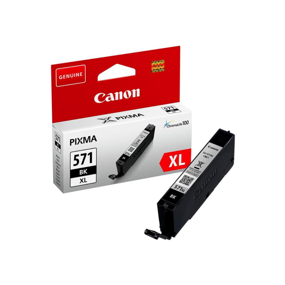 CARTUCHO DE TINTA NEGRO ORIGINAL (ALTA CAPACIDAD) CANON CLI-571 BK XL 0331C001