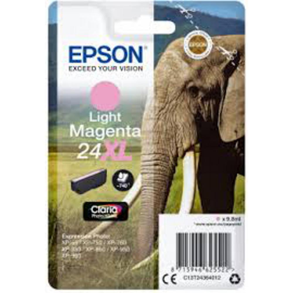 EPSON CLARIA PHOTO HD INK CARTUCHO MAGENTA CLARO 24XL EXPRESSION PHOTO XP-950