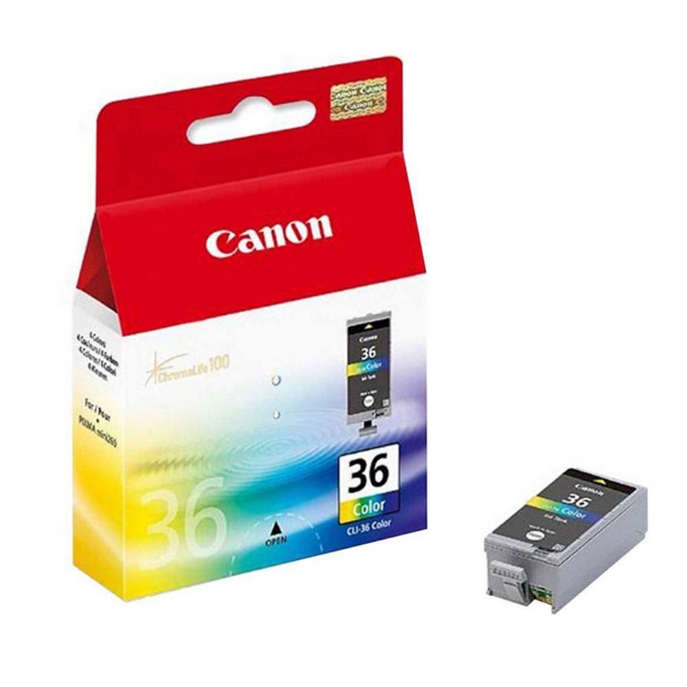 CARTUCHO DE TINTA TRICOLOR ORIGINAL CANON CLI-36 1511B001