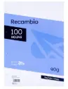 RECAMBIO A4 100 HOJAS 90 GRAMOS HORIZONTAL RAYLU
