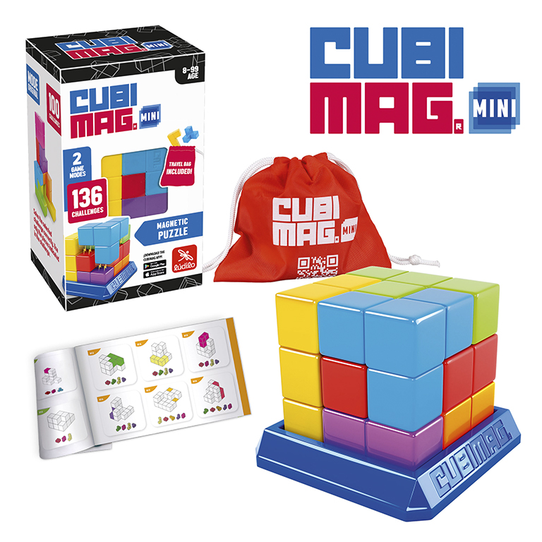 JUEGO DE LOGICA LUDILO CUBIMAG MINI