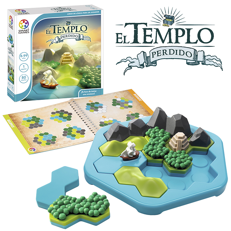 JUEGO DE LOGICA LUDILO EL TEMPLO PERDIDO