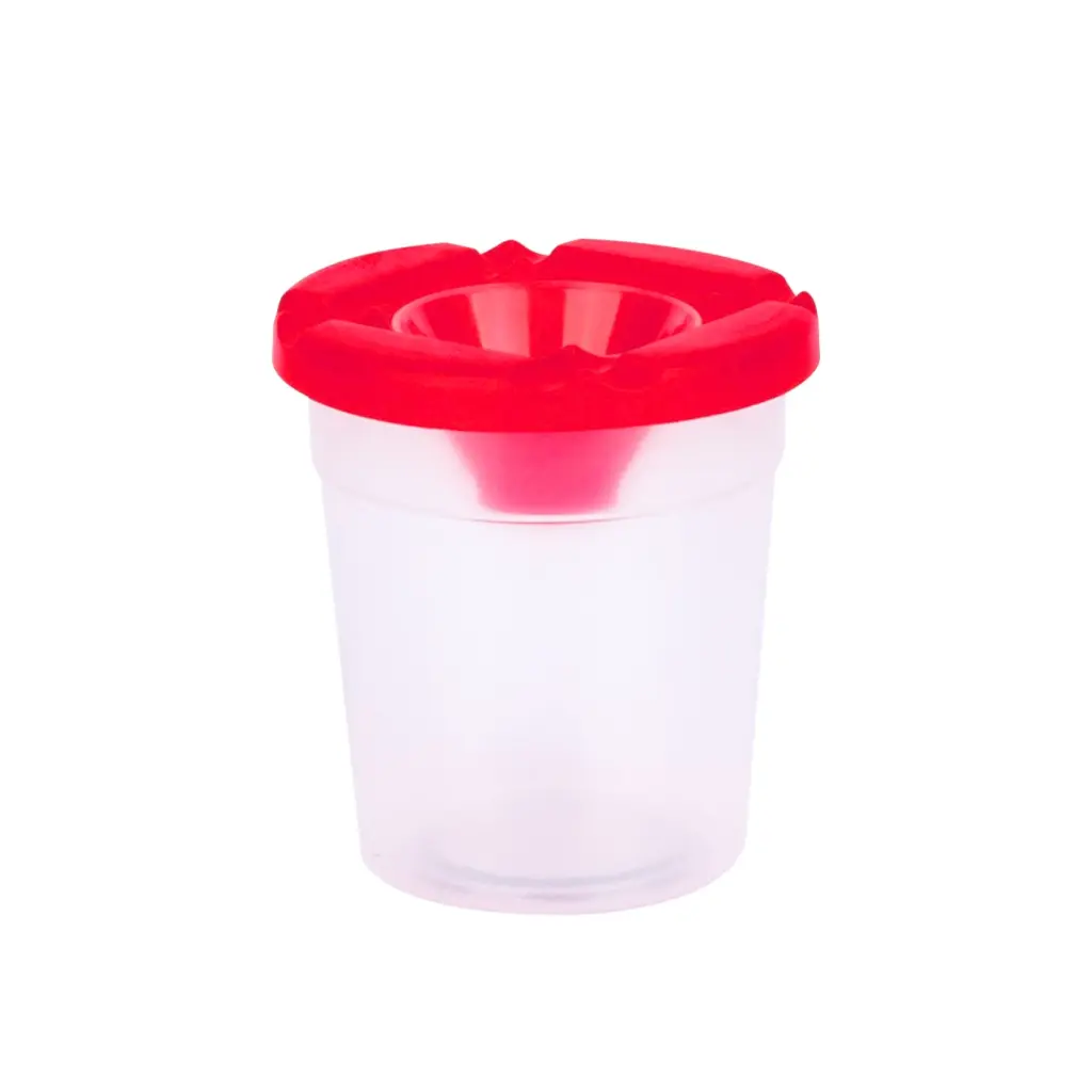 APLI KIDS BOTE PLÁSTICO PARA PINTURA TAPÓN ANTIVUELCO Ø70×80MM 1UD