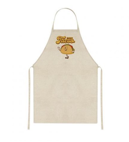 DELANTAL DE POLIÉSTER PERSONALIZABLE