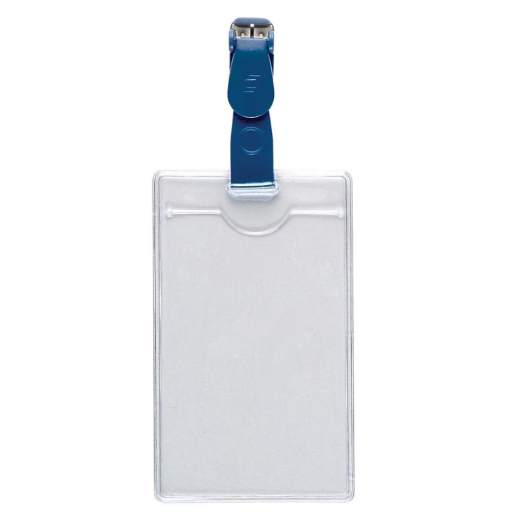 PORTACARNET PINZA 90X55MM VERTICAL