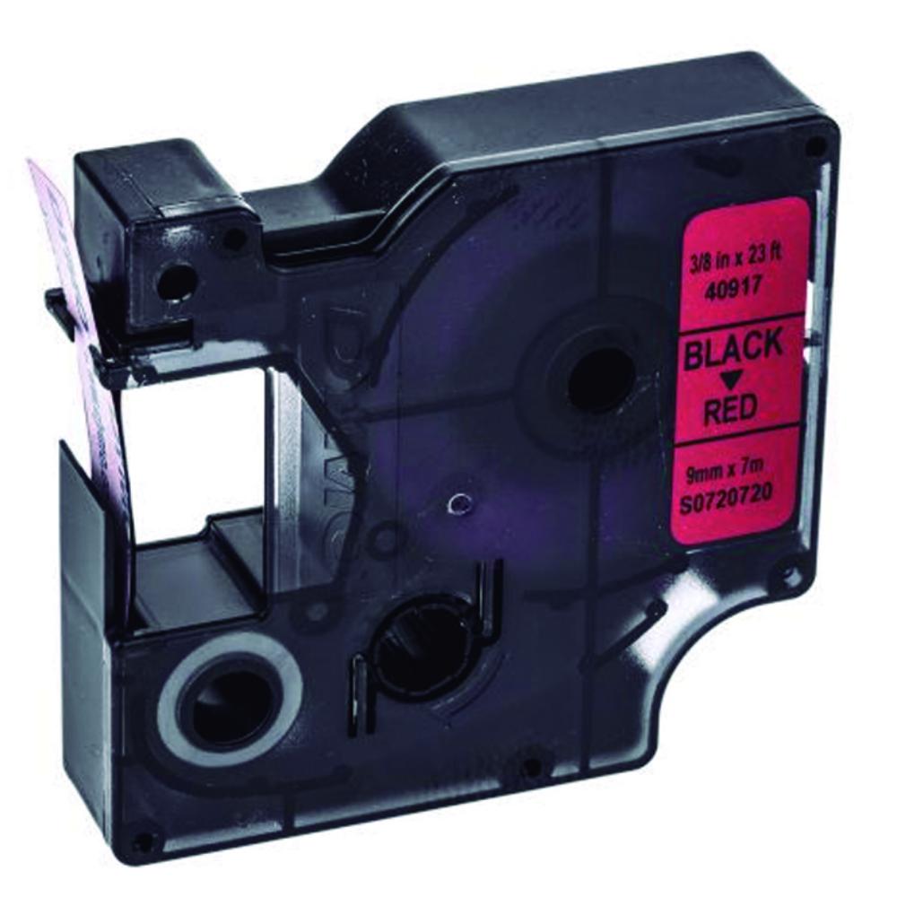 CINTA DYMO D1 9MM×7M NEGRO/ROJO