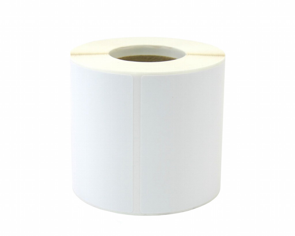 ETIQUETAS EN ROLLO 100×150MM PP BLANCO 250 ETIQUETAS