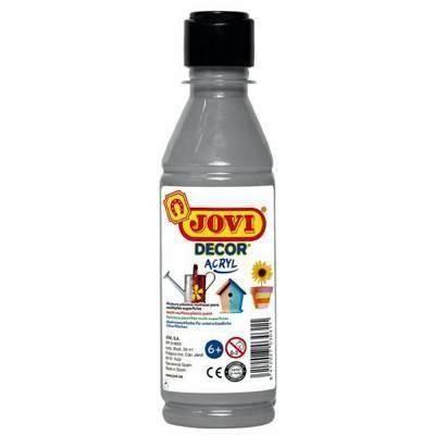 PINTURA ACRILICA JOVI 250ML PLATA