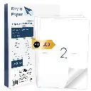 ETIQUETAS ADHESIVAS A4 RAYLU 2 POR HOJA 210x148 MM) | PACK 100 HOJAS