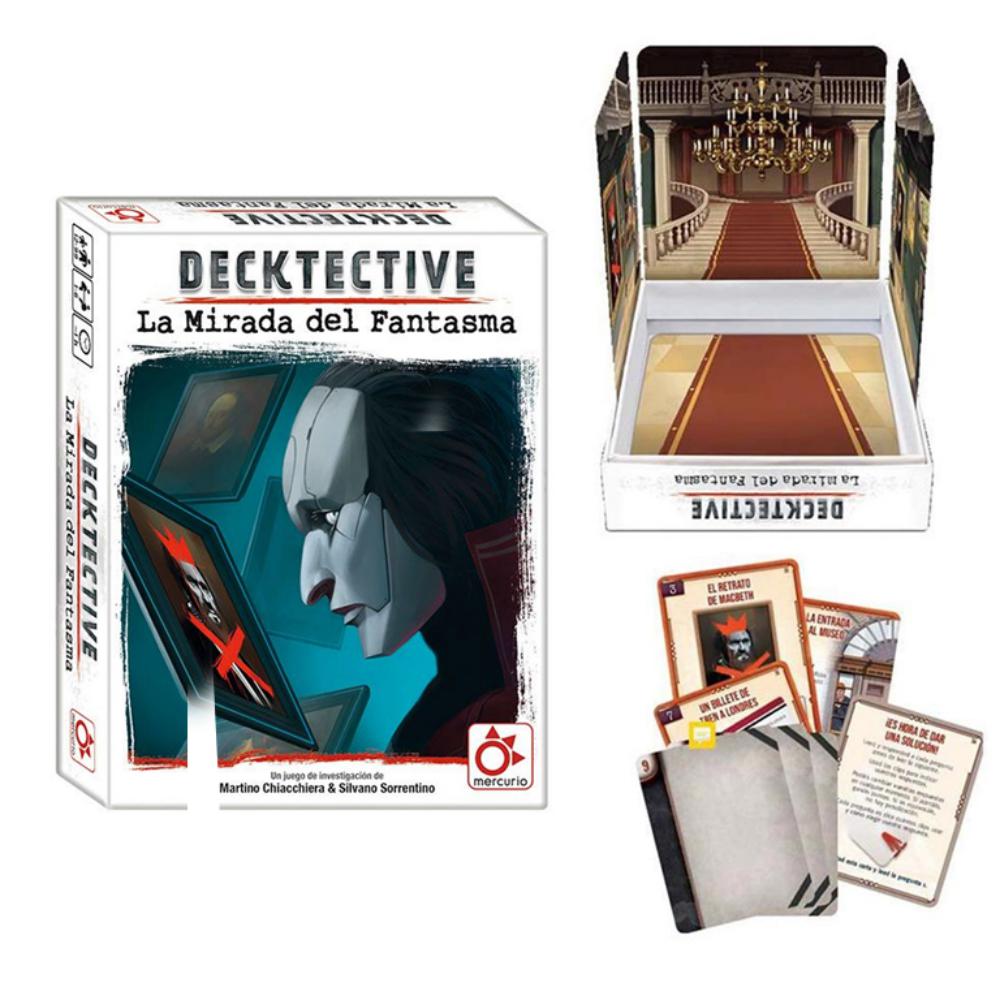 JUEGO DE CARTAS MERCURIO DECKTECTIVE: LA MIRADA DEL FANTASMA