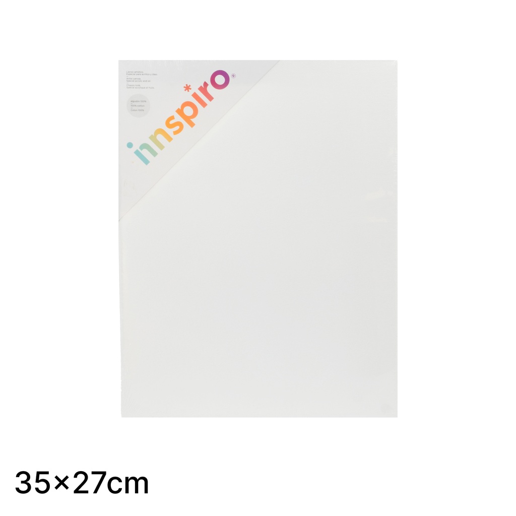 BASTIDOR LIENZO PARA PINTAR 35×27CM MARCO DE MADERA