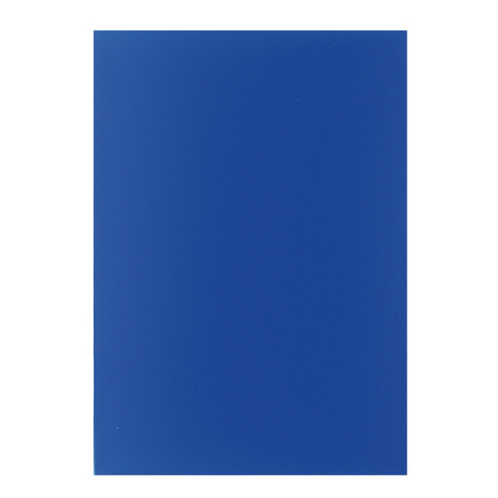 CUBIERTA ENCUADERNAR A4 PP OPACO 800 MICRAS AZUL PACK 50 UDS