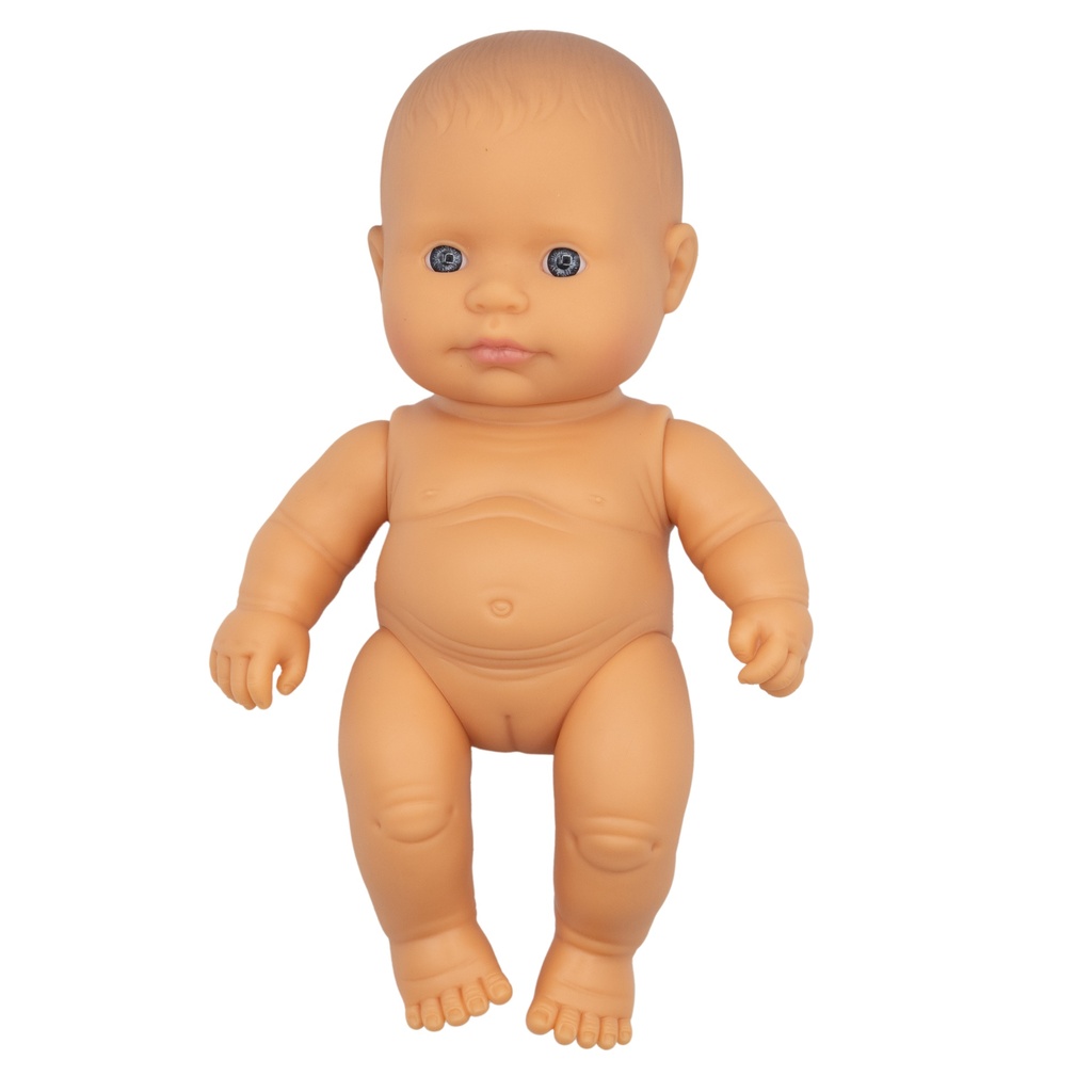 MUÑECO BABY EUROPEO NIÑA 21 CM 