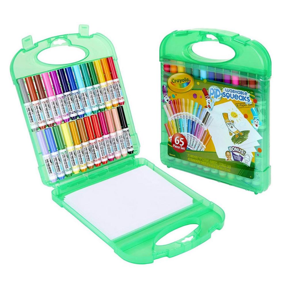 ROTULADOR CRAYOLA MALETÍN DE 65 ROTULADORES MINI LAVABLES