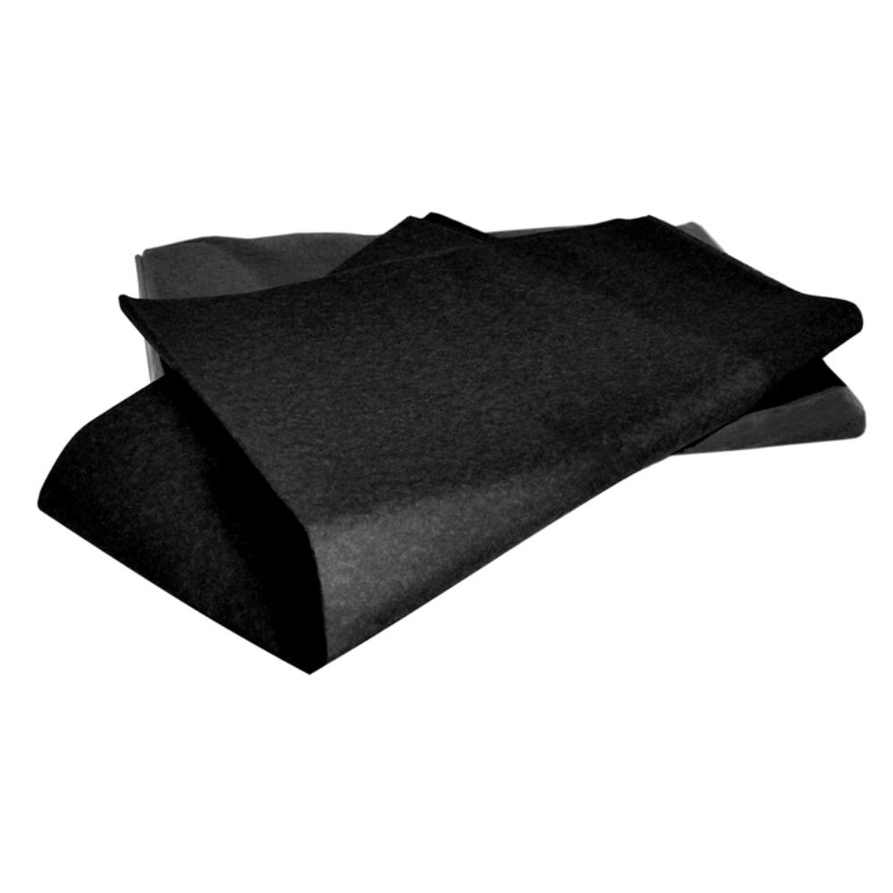 PAPEL SEDA RESMA 520H 50×75CM 18 G NEGRO MANO 25 HOJAS