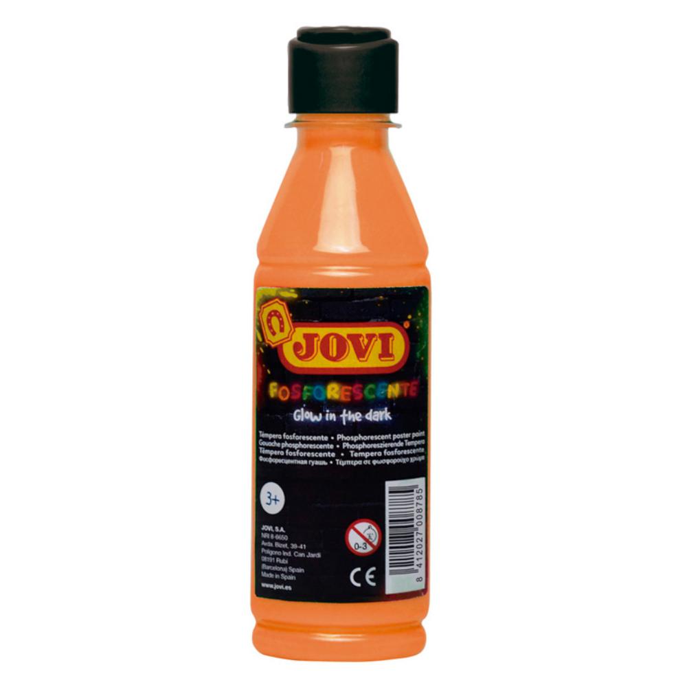TEMPERA JOVI 250GR NARANJA FLUOR