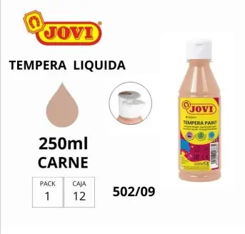 TEMPERA JOVI 250GR CARNE