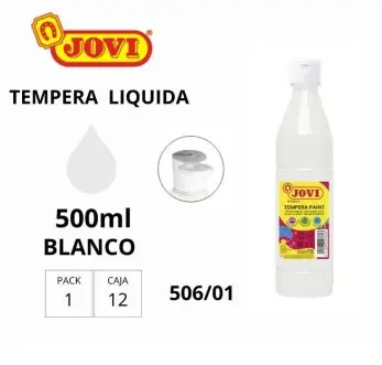TÉMPERA JOVI 500GR BLANCO