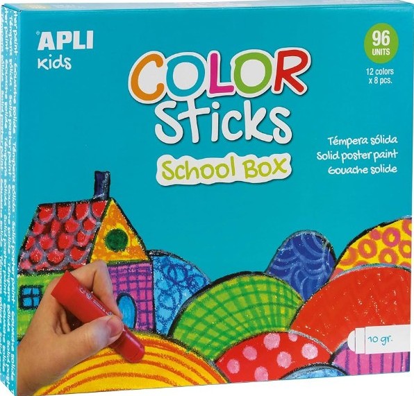 TEMPERA SOLIDA APLI 96UD 10GR