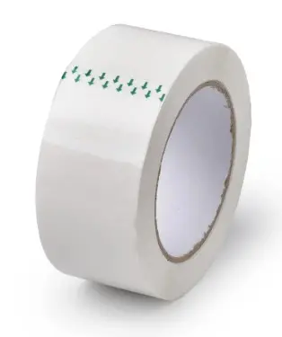 PRECINTO DE EMBALAJE PVC BLANCO 66M×50MM