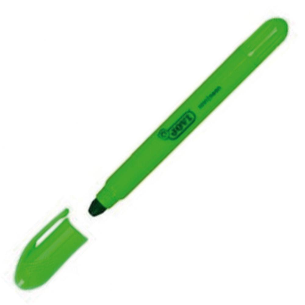 MARCADOR FLUORESCENTE DE CERA VERDE JOVI