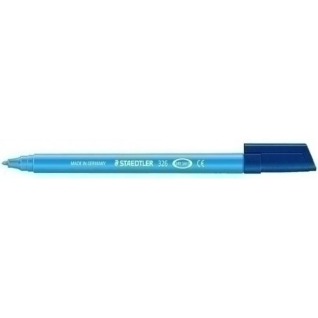 ROTULADOR STAEDTLER PUNTA DE FIBRA 1200 AZUL CLARO