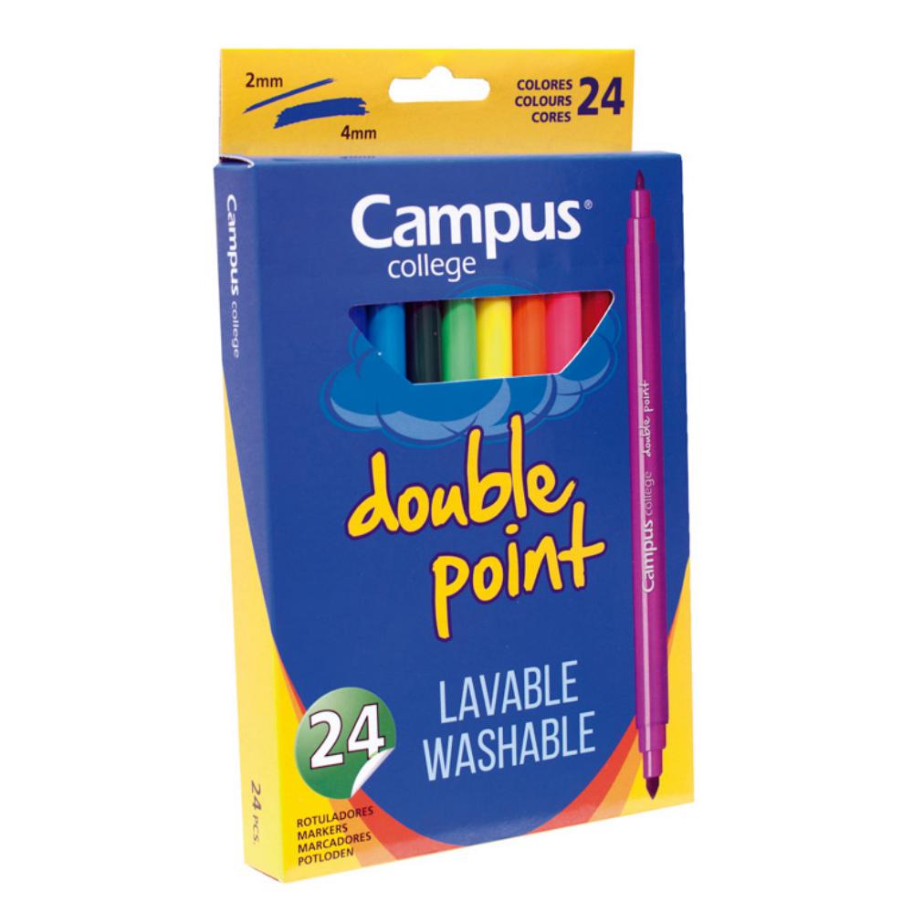 ROTULADOR CAMPUS LAVABLE 2 PUNTAS