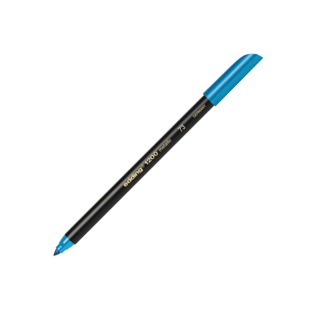 ROTULADOR EDDING 1200 AZUL METAL