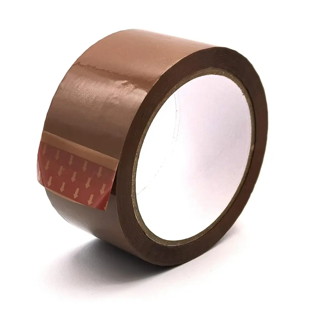 CINTA DE PRECINTO MARRON RAYLU 50MM×66M 45µm 