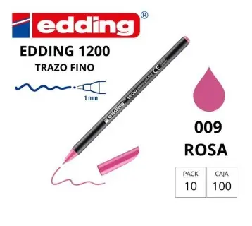 ROTULADOR EDDING 1200 ROSA