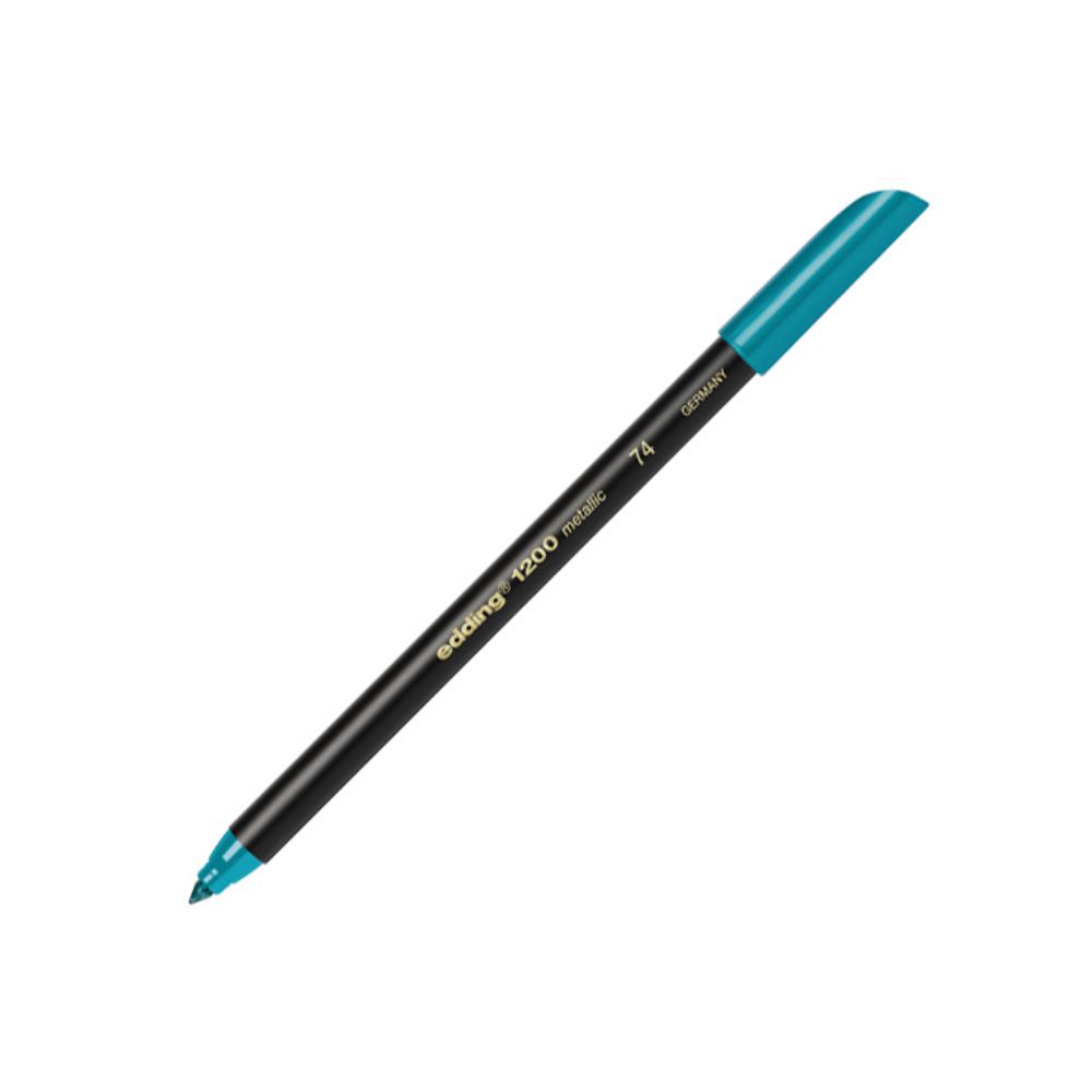 ROTULADOR EDDING 1200 VERDE METALICO
