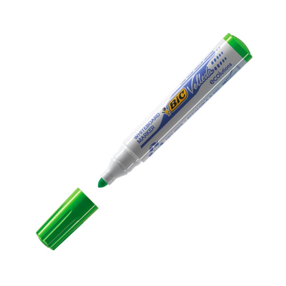 ROTULADOR BIC VELLEDA 1701 PIZARRA VERDE PUNTA REDONDA 1,3 MM