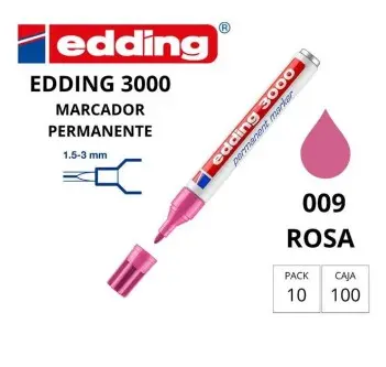 ROTULADOR EDDING 3000 ROSA