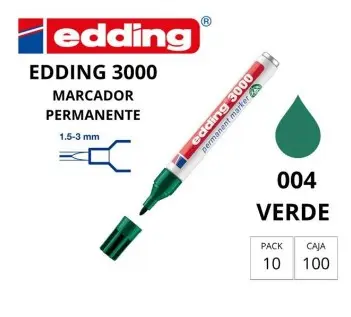 ROTULADOR EDDING 3000 VERDE