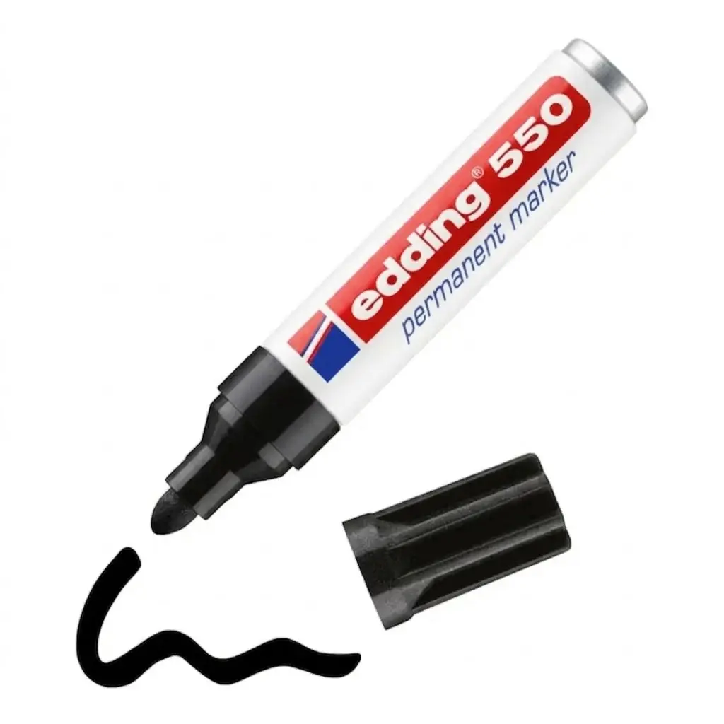 ROTULADOR EDDING 550 NEGRO