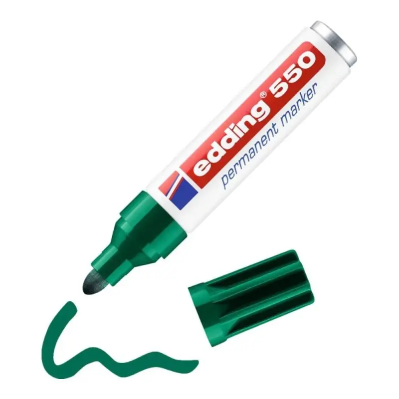 ROTULADOR EDDING 550 VERDE