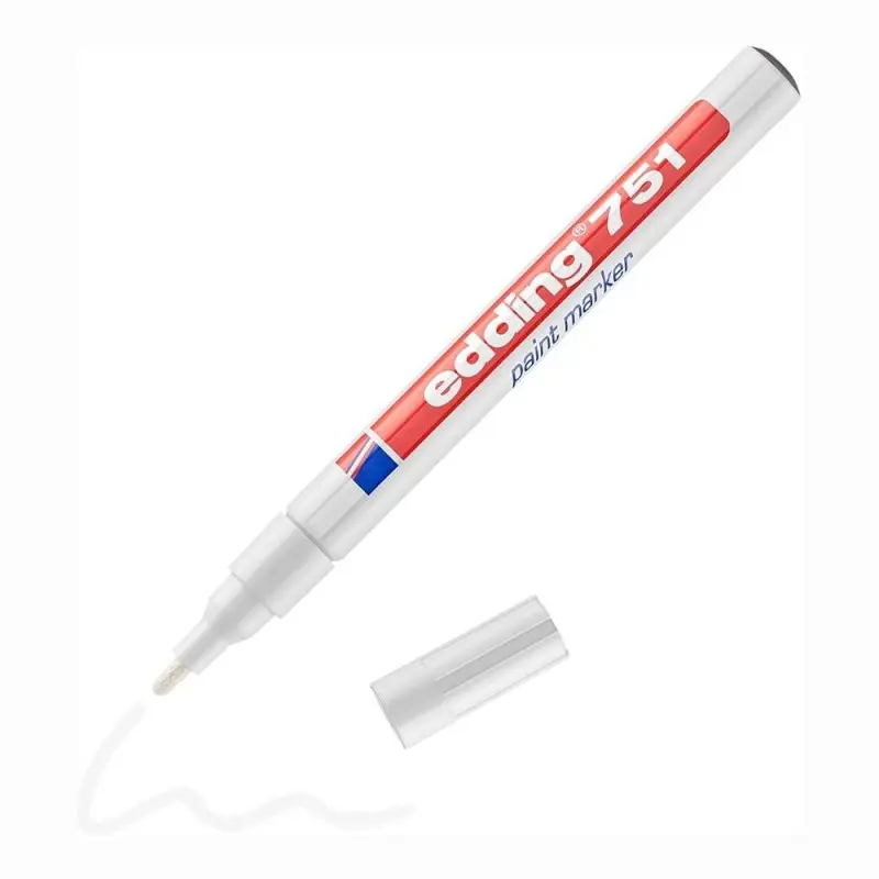 ROTULADOR EDDING 751 BLANCO