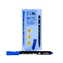 ROTULADOR PERMANENTE RAYLU PAPER DATA PEN FINO 0,6 MM AZUL