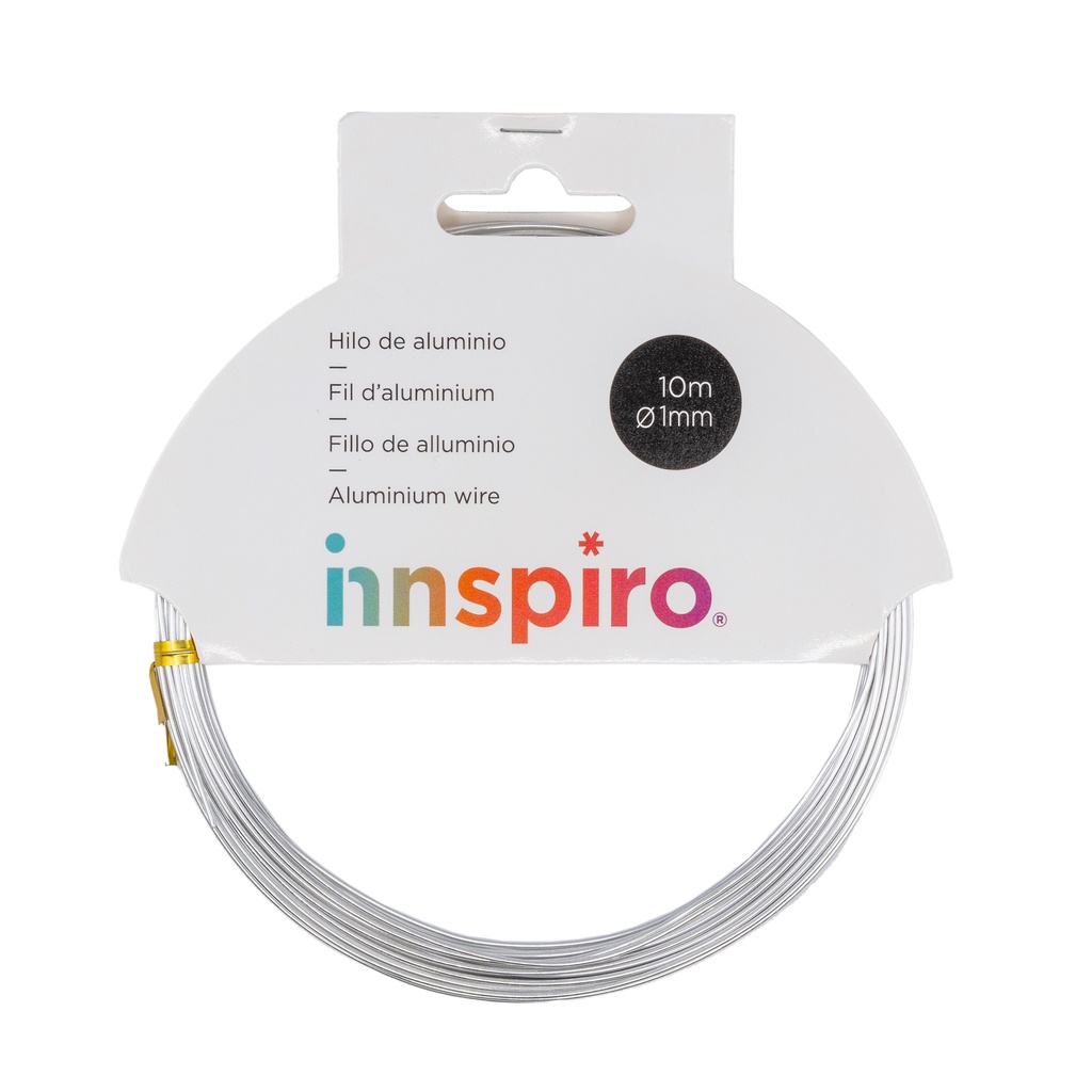 CORDÓN DE ALAMBRE FINO 1,5MM PLATA INNSPIRO